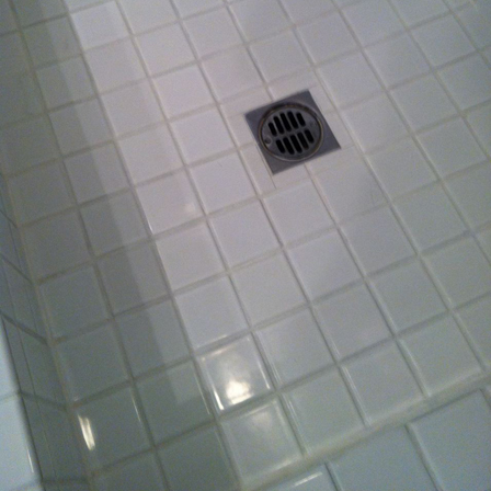 Clean Tile and Grout In A Shower.